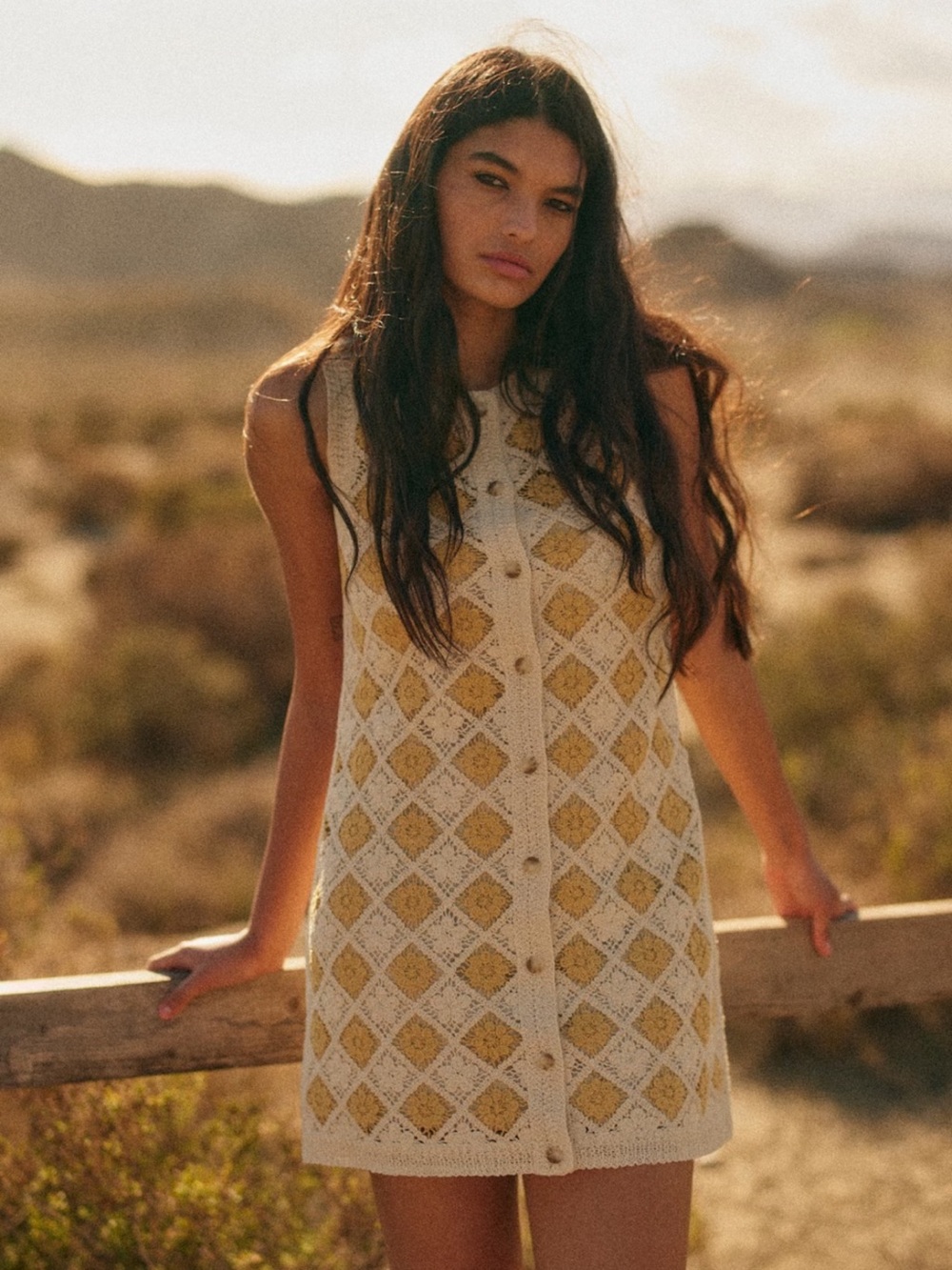 Sezane Marie Dress Écru / Madeleine - Size L